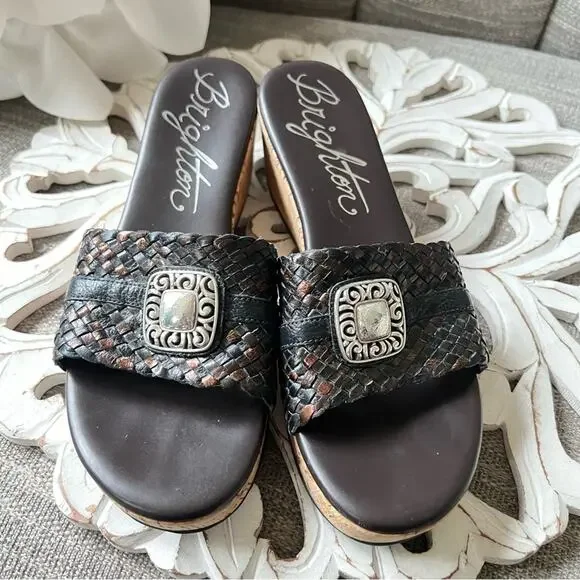 Brighton Hamlet Woven Sandals Shoes Women’s 7.5 - Picture 10 of 10